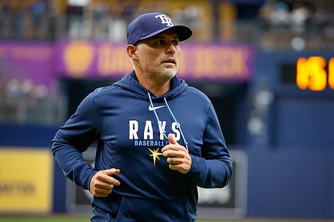 Tampa Bay Rays manager Kevin Cash