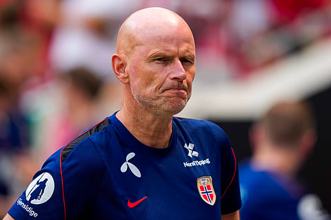 Norway head coach Stale Solbakken