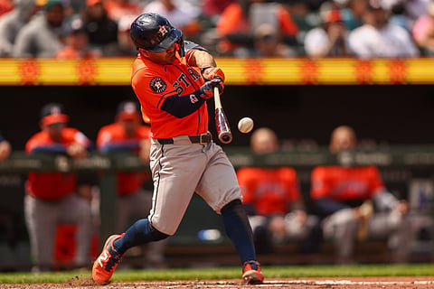 Jose Altuve of Houston Astros