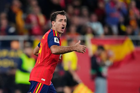 Spain centre-forward Mikel Oyarzabal