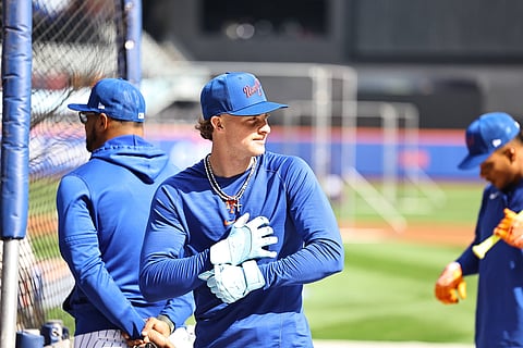 Carson Benge of New York Mets