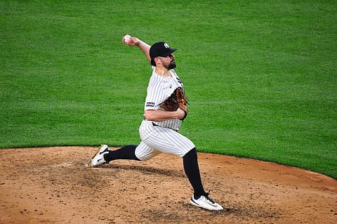 New York Yankees pitcher Carlos Rodon