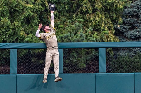 San Diego Padres center fielder Jackson Merrill