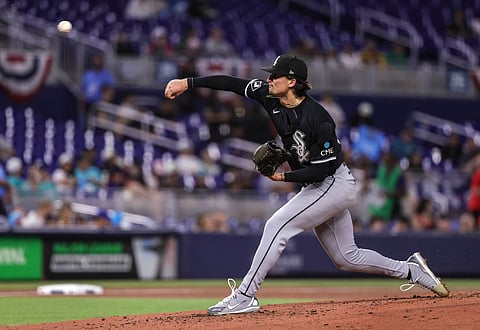 Chicago White Sox pitcher Davis Martin
