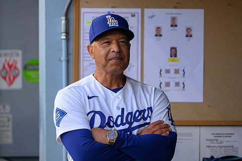 Los Angeles Dodgers manager Dave Roberts