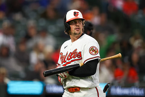Baltimore Orioles catcher Adley Rutschman