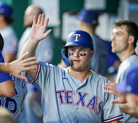 Texas Rangers hitter Joc Pederson