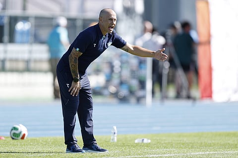 Uzbekistan head coach Fabio Cannavaro