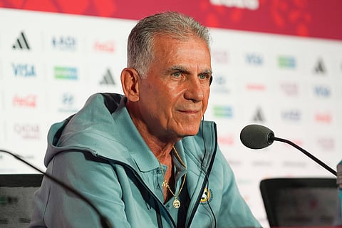 Ghana head coach Carlos Queiroz