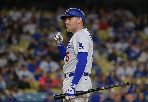 Freddie Freeman of Los Angeles Dodgers