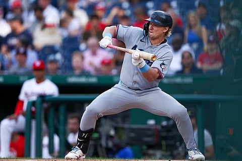 Kyle Stowers of Miami Marlins