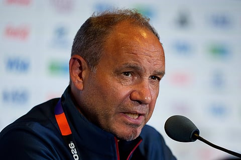 Haiti manager Sebastien Migne