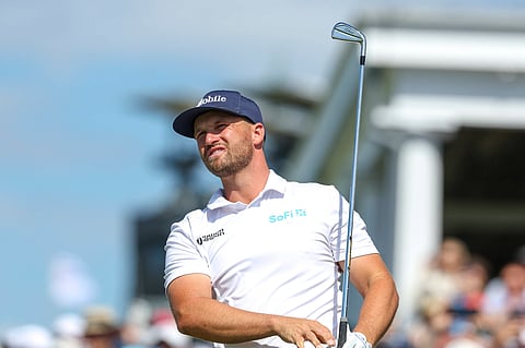 Wyndham Clark at the US Open golf tournament