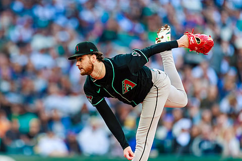 Arizona Diamondbacks pitcher Ryne Nelson