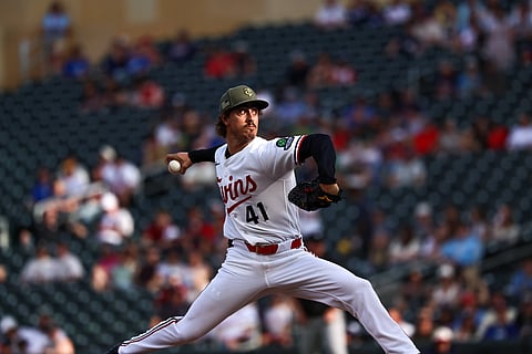 Minnesota Twins pitcher Joe Ryan