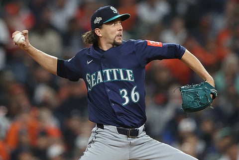 Seattle Mariners pitcher Logan Gilbert