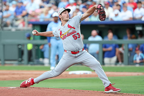 Andre Pallante of St. Louis Cardinals