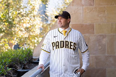 San Diego Padres manager Craig Stammen