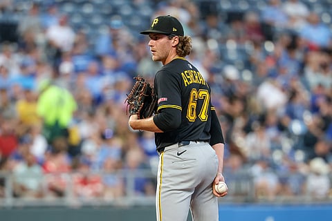 Braxton Ashcraft of Pittsburgh Pirates