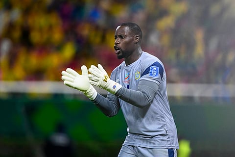 DR Congo goalkeeper Lionel Mpasi