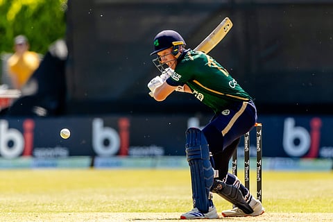 Harry Tector of Ireland in action
