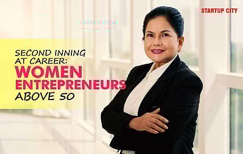SECOND INNING AT CAREER: WOMEN ABOVE 50