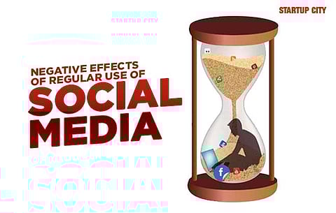 Negative Effects of Regular Use of Social Media