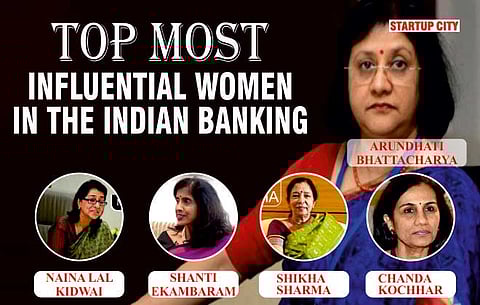 TOP MOST INFLUENTIAL WOMEN IN THE INDIAN BANKING