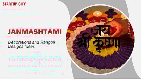Janmashtami: Decorations and Rangoli Designs Ideas