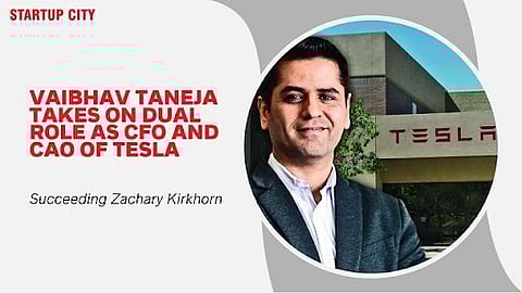 Vaibhav Taneja Takes on Dual Role as CFO and CAO of Tesla, Succeeding Zachary Kirkhorn