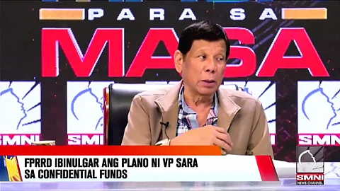 FPRRD: VP Sara plans to use intelligence fund for ROTC