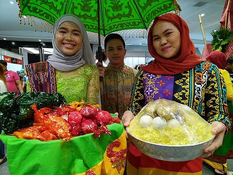 Members of the Muslim and other indigenous peoples communities showcased their special delicacies during the 8th Philippine Halal Trade and Tourism Expo 2023 at the SMX Convention Center in Davao City on Thursday afternoon, May 25.