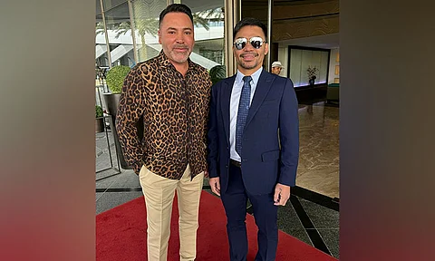 De La Hoya nagtuong modaog si Pacquiao kontra ni Barrios
