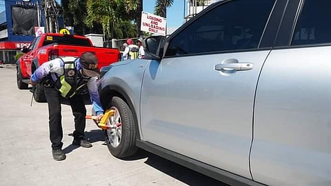 Davao CTTMO gears for wheel clamping implementation