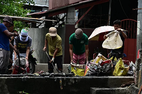 ASU conducts cleaning operations in flood-affected barangays 