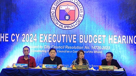 CAGAYAN DE ORO. The Cagayan de Oro City Council approved the amount of P11.2 billion as the City's 2024 budget during the executive budget hearing held on Tuesday, November 7, 2023.
