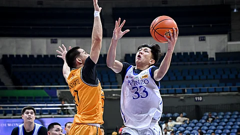 BREAKTHROUGH GAME. Former Ateneo de Cebu star Raffy Celis had a superb game versus the University of Santo Tomas on Wednesday, Nov. 8, 2023. /