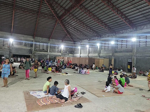 Some residents in Hinatuan town in Surigao del Sur have rushed to evacuate to higher grounds following the tsunami warning issued by Phivolcs due to the magnitude 7.4 earthquake that struck the province Saturday night, December 2, 2023.