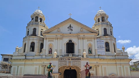 MANILA. The Minor Basilica of the Black Nazarene (Quiapo Church).