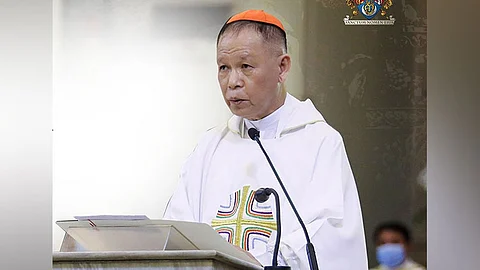 OBLIGASYON: Matod ni Manila Archbishop Cardinal Jose Advincula nga ang pagsimba sa gabii sa Disyembre 31 naghimo sa mga magtutuong Katoliko nga nakatuman og duha ka mga obligasyon. / IYA SA ARCHDIOCESE OF CEBU FB PAGE