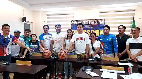 EXCITED. Carmen officials and team representatives express their excitement for the staging of the BPBL Season 2 regional finals. / CONTRIBUTED