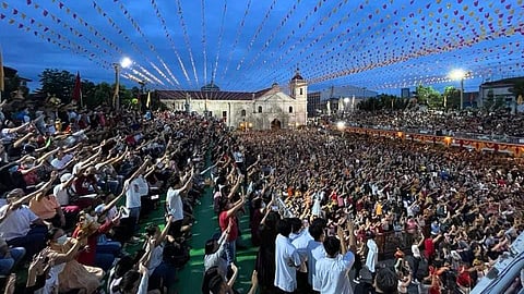 Devotees flocked to Basilica in record numbers