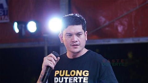 DAVAO. Davao City Mayor Sebastian “Baste” Duterte.
