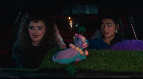 Kathryn Newton & Liza Soberano in Lisa Frankenstein