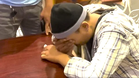 The alleged suspect behind the falsification of public documents was arrested in an entrapment operation over the weekend.