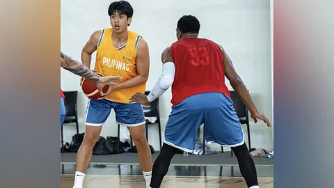 BACK TO GILAS. Cebuano big man Carl Tamayo intends to help the Gilas Pilipinas squad as best as he possibly can.