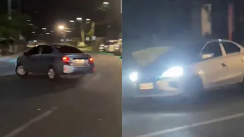 The Davao City Police Office (DCPO) on Tuesday, February 20, announced the filing of an alarm and scandal complaint against a businessman who was caught drifting recklessly in a rented vehicle.