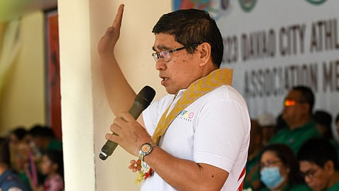 DCAA MEET 2024. Department of Education (DepEd) Davao City Sports Division officer Deony Ferolino, in a file photo, bares that the Davao City Athletic Association (Dcaa) Meet 2024 will get underway on February 28 to March 3.