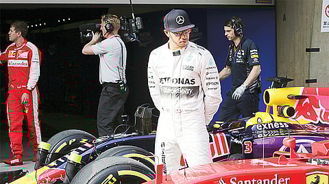 Lewis Hamilton of Britain