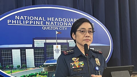 MANILA. Philippine National Police chief of the Public Information Office Colonel Jean Fajardo.